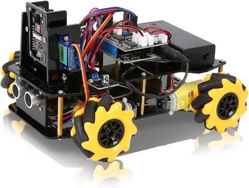 Robot car wiring and chassis kit
