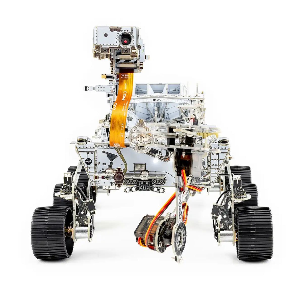Robot car with robotic arm kit